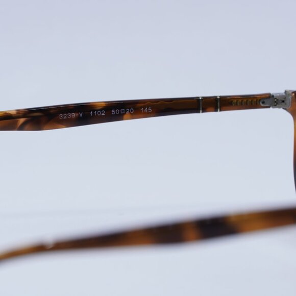 🕶️ New Persol PO3239V 1102 Eyeglasses - Havana Frame 50mm - Picture 7 of 12